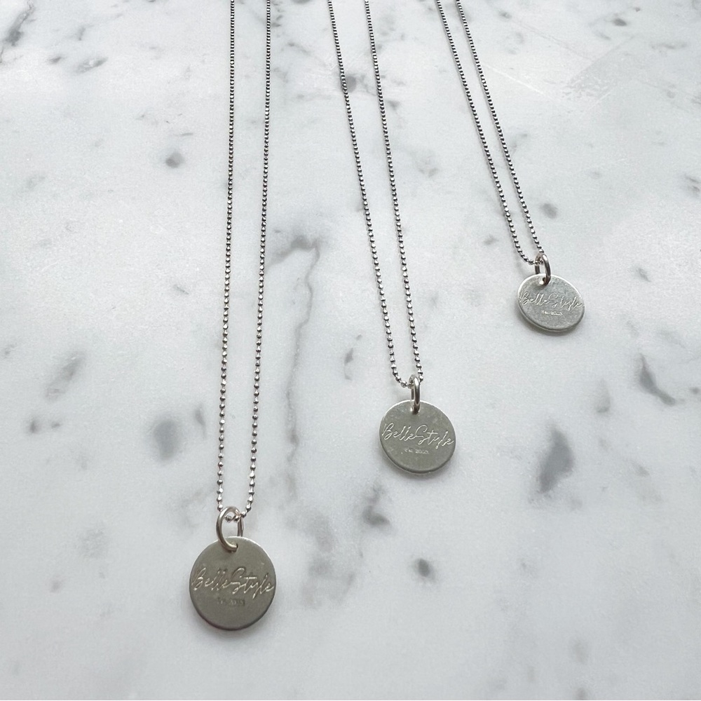 Bellestyle Classic Ball Chain 925 Necklace